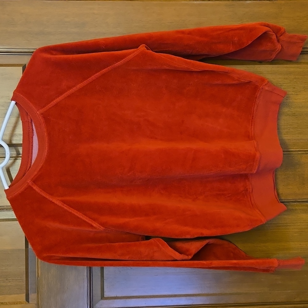 The Great. Velour Sweatshirt